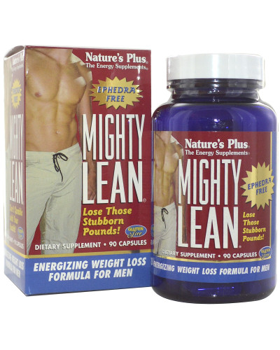 Формула Похудения для Мужчин, Mighty Lean, Natures Plus, 90 капсул
