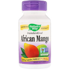 Африканский Манго (Стардантизированный), African Mango, Nature's Way, 60 капсул