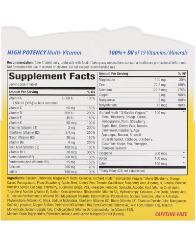 Мультивитамины для мужчин, Nature's Way, Alive!, Men's Energy Multivitamin-Multimineral, 50 таблеток