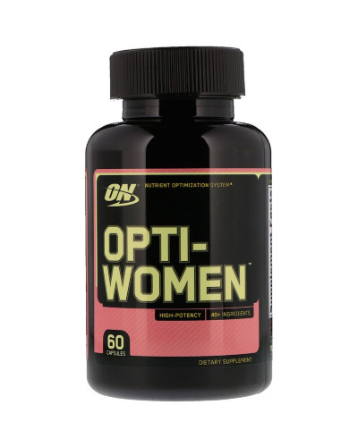 Мультивитамины для Женщин, Opti-Women, Optimum Nutrition, 60 капсул