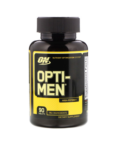 Мультивитамины для Мужчин, Opti-Men, Optimum Nutrition, 90 таблеток