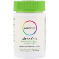 Витамины для мужчин, Men's One, Rainbow Light, 30 таблеток
