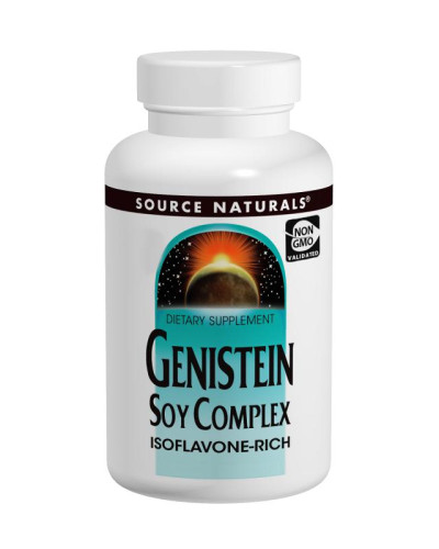 Генистеин Соевый Комплекс 1000 мг, Source Naturals, 120 таблеток