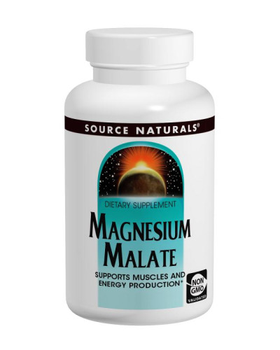 Магній + Яблучна Кислота (Магній Малат) 1250мг, Source Naturals, 180 таблеток Магній + Яблучна Кислота (Магній Малат) 1250мг, Source Naturals, 180 таблеток