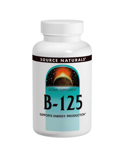 Комплекс Вітамінів Групи B 125мг, Source Naturals, 60 таблеток