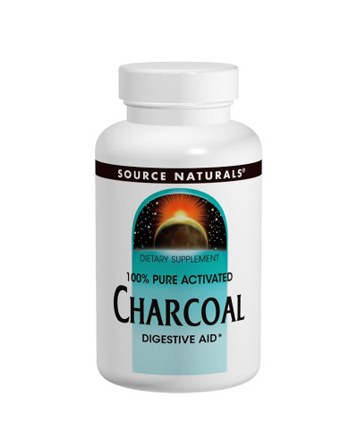 Вугілля 260мг, Source Naturals, 100 капсул