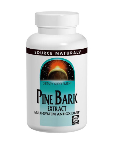 Экстракт Коры Сосны 150мг, Source Naturals, 30 таблеток
