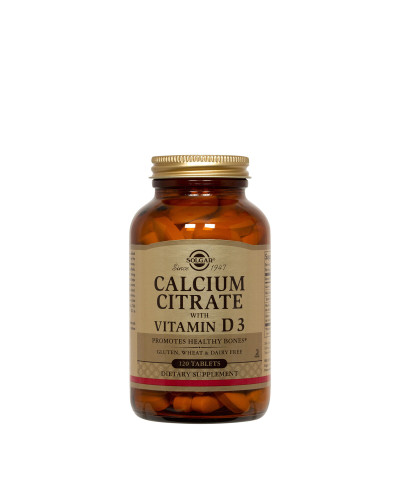 УЦІНКА Цитрат Кальцію + Вітамін D3, Calcium Citrate with Vitamin D3, Solgar, 120 таблеток (без плівки) УЦІНКА Цитрат Кальцію + Вітамін D3, Calcium Citrate with Vitamin D3, Solgar, 120 таблеток (без плівки)