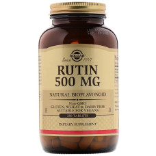Рутин, 500 мг, Rutin, Solgar, 250 таблеток