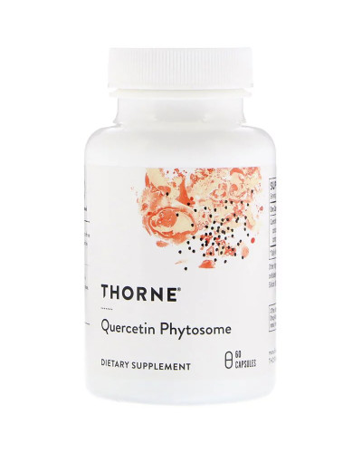 Кверцетин Фитосомы, Quercetin Phytosome, Thorne Research, 60 капсул