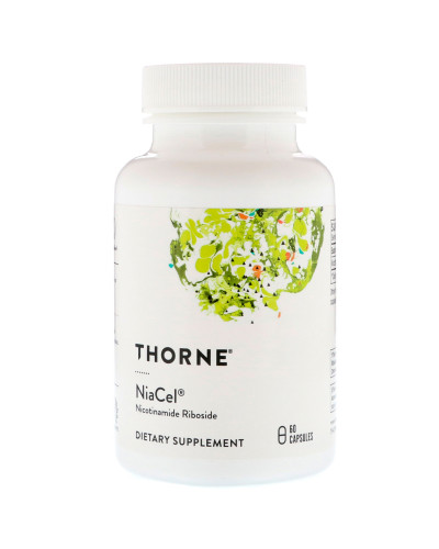 Нікотинамід Рібозід 125 мг, Nicotinamide Riboside NiaCel, Thorne, 60 капсул
