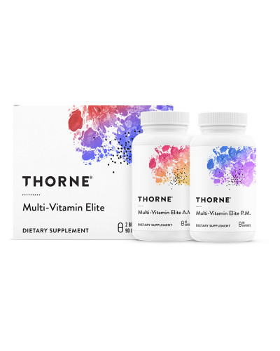 Мультивітаміни Еліт, Multi-Vitamin Elite A.M. & P.M., Thorne Research, 2 баночки по 90 капсул Мультивітаміни Еліт, Multi-Vitamin Elite A.M. & P.M., Thorne Research, 2 баночки по 90 капсул