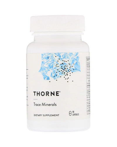 Мікроелементи, Trace Minerals, Thorne Research, 90 капсул