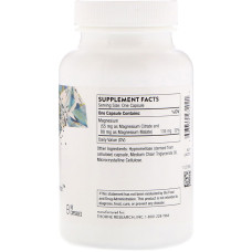 Магний (Цитрат\Малат), Magnesium Citramate,Thorne Research, 90 капсул