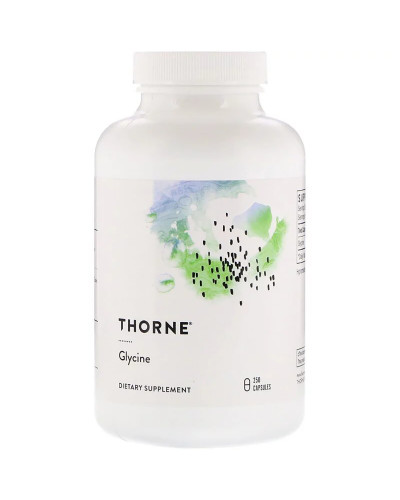 Глицин, Glycine, Thorne Research, 250 капсул