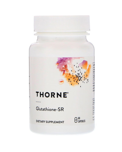Глутатион, Glutathione-SR, Thorne Research, 60 капсул