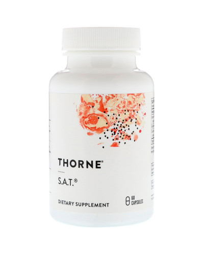 Поддержка Печени, S.A.T., Thorne Research, 60 капсул
