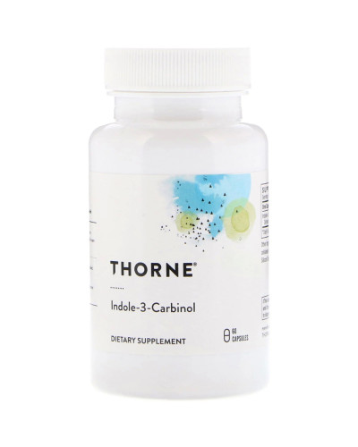 Індол 3 Карбінол (I3C, Indole-3-Carbinol) 200 мг, Thorne, 60 капсул