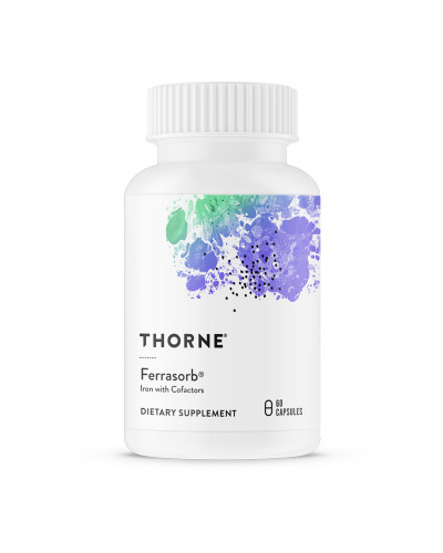 Строительная Формула Крови, Ferrasorb, Thorne Research, 60 гелевых капсул