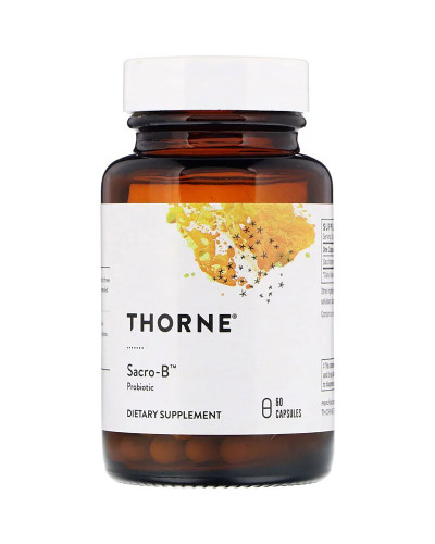 Сахароміцеті Буларді, Sacro-B, Probiotic, Thorne, 60 капсул (короткий термін придатності)
