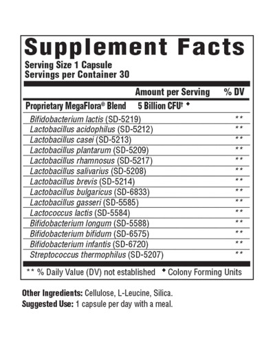 Пробіотики MegaFlora Kids Probiotic, MegaFood, 30 капсул