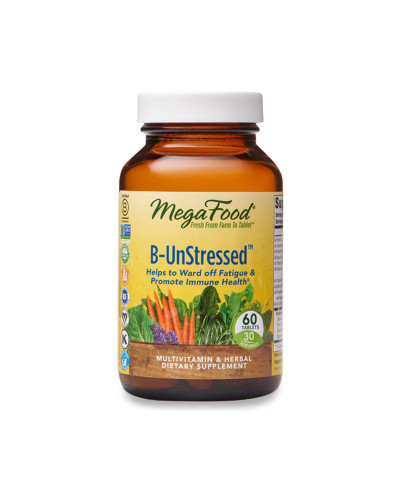 В-комплекс антистрес B-UnStressed, MegaFood, 60 таблеток