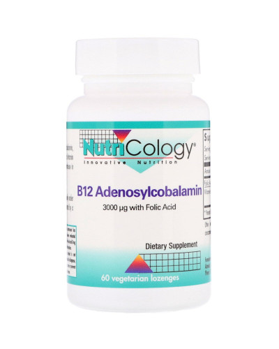 Аденозилкобаламін В12, Adenosylcobalamin B12, Nutricology, 60 вегетаріанських льодяників