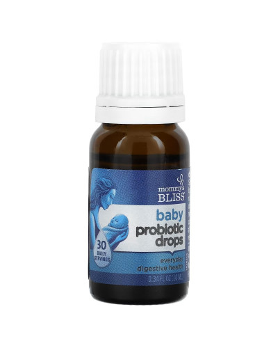 Пробиотики в каплях для новорожденных и старше, Baby Probiotic Drops, Mommy's Bliss, 10 мл