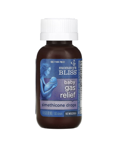 Капли от детских коликов, симетикон, вкус имбиря, Baby Gas Relief, Simethicone Drops, Mommy's Bliss, 30 мл Капли от детских коликов, симетикон, вкус имбиря, Baby Gas Relief, Simethicone Drops, Mommy's Bliss, 30 мл