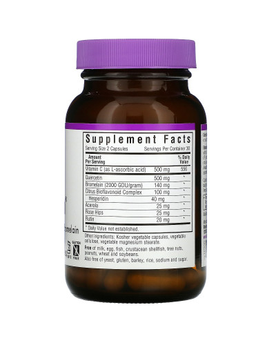 Кверцетин, Super Quercetin, Bluebonnet Nutrition, 60 вегетаріанських капсул Кверцетин, Super Quercetin, Bluebonnet Nutrition, 60 вегетаріанських капсул