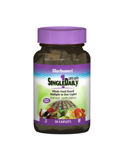 Мультивітаміни без залізу, Single Daily, Bluebonnet Nutrition, 30 капсул