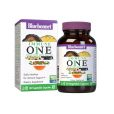Мультивитамины для поддержки иммунитета, Immune One Multiple, Bluebonnet Nutrition, 30 вегетарианских капсул