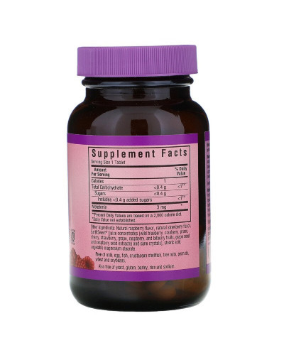 Мелатонін, Melatonin, 3 мг, Bluebonnet Nutrition, EarthSweet, Малиновий Смак, 120 жувальних таблеток