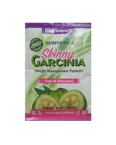 Гарциния, Формула управления Весом, Bluebonnet Nutrition, Skinny Garcinia, 3 вегетарианских капсул