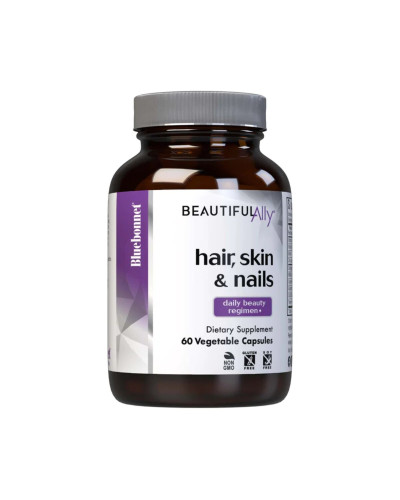 Комплекс для волосся, шкіри і нігтів, Beautiful Ally, Bluebonnet  Nutrition, Hair, Skin & Nails, 60 капсул