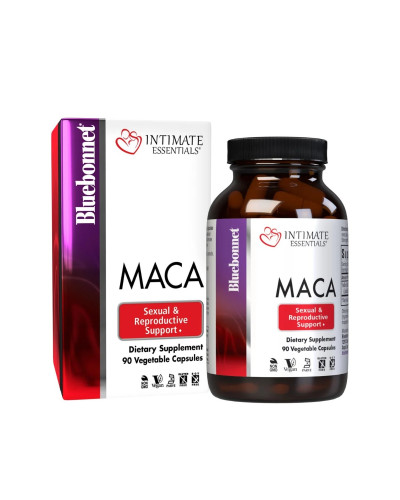 УЦІНКА Мака, Сексуальна та Репродуктивна Підтримка, Intimate Essentials Maca, Bluebonnet Nutrition, 90 капсул (м'ята коробка)
