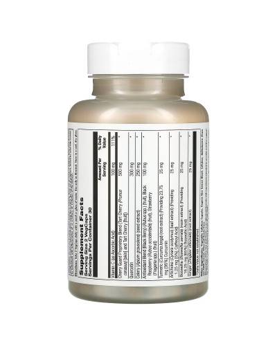 Очиститель от Мочевой Кислоты, Uric Acid Flush, KAL, 60 вегетарианских капсул
