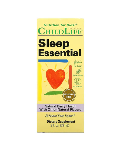 Спокойный сон ребенка, вкус ягод, Sleep Essential, ChildLife, 59 мл