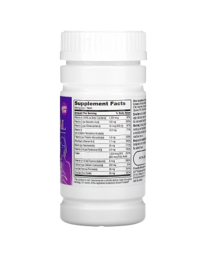 Комплекс для беременных и кормящих с фолиевой кислотой, PreNatal with Folic Acid, 21st Century, 60 таблеток