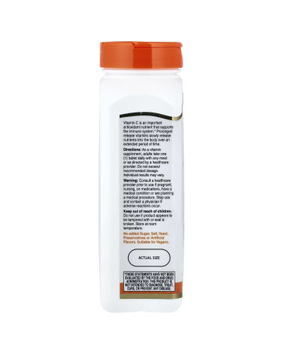 Вітамін C, 1000 мг, пролонгованої дії, Vitamin C, 21st Century, 110 таблеток