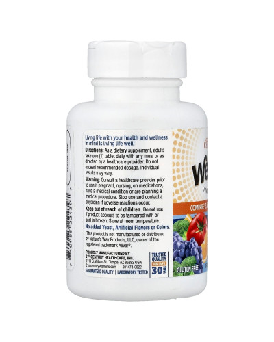 Мультивітаміни та мультимінералі для чоловіків, Wellify, Men's Energy, Multivitamin Multimineral, 21st Century, 65 таблеток Мультивітаміни та мультимінералі для чоловіків, Wellify, Men's Energy, Multivitamin Multimineral, 21st Century, 65 таблеток