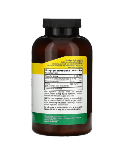L-Лизин 1000мг, L-Lysine, Country Life, 100 таблеток L-Лизин 1000мг, L-Lysine, Country Life, 100 таблеток