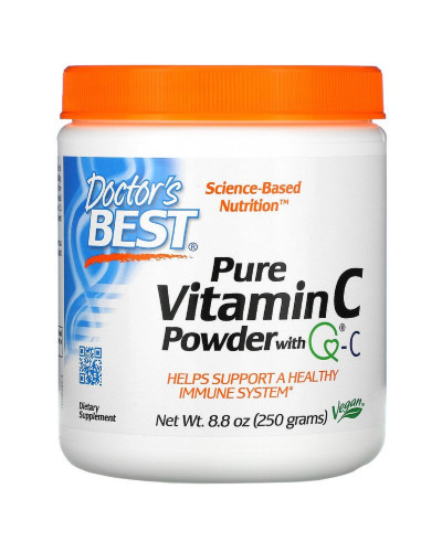 Вітамін С у Порошку, Doctor's Best, 8.8 унції (250 гр)
