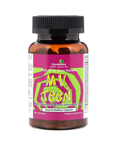 Мультивітаміни для підлітків, Multivitamin for Teens, FutureBiotics, 180 капсул