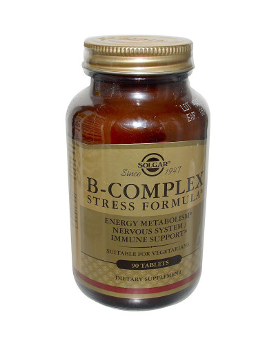 B-Комплекс від Стресу, B-Complex Stress Formula, Solgar, 90 таблеток