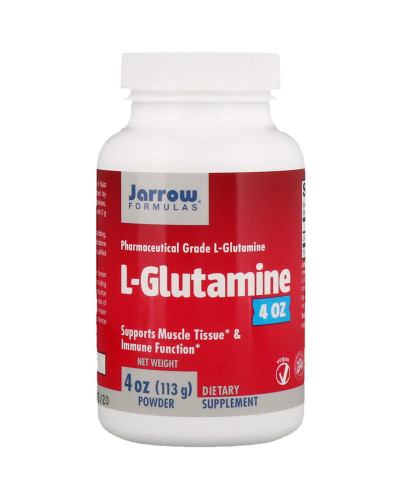 L-Глютамін в порошку, L-Glutamine Powder, Jarrow Formulas, 113 гр.