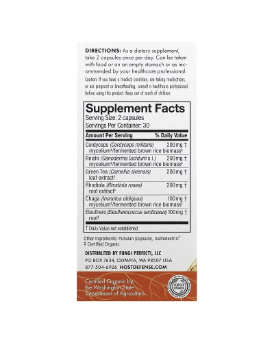 Грибы для усиления жизненной энергии, MycoBotanicals, Energy, Fungi Perfecti, 60 капсул Грибы для усиления жизненной энергии, MycoBotanicals, Energy, Fungi Perfecti, 60 капсул