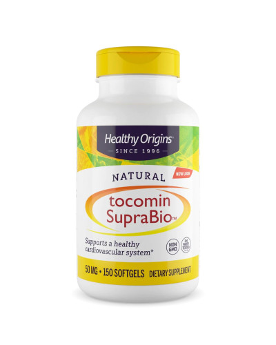 Комплекс токотрієнолів, Токомін, 50 мг, Tocomin SupraBio, Healthy Origins, 150 желатинових капсул