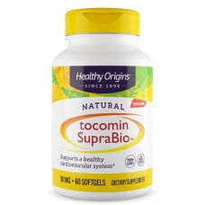 Комплекс для Поддержки Сердца 50мг, Tocomin SupraBio, Healthy Origins, 60 желатиновых капсул
