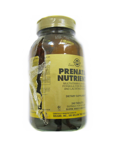 Мультивітаміни для Вагітних, Prenatal Nutrients, Solgar, 240 таблеток